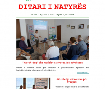 Ditari Natyrës nr.108 - Maj 2022